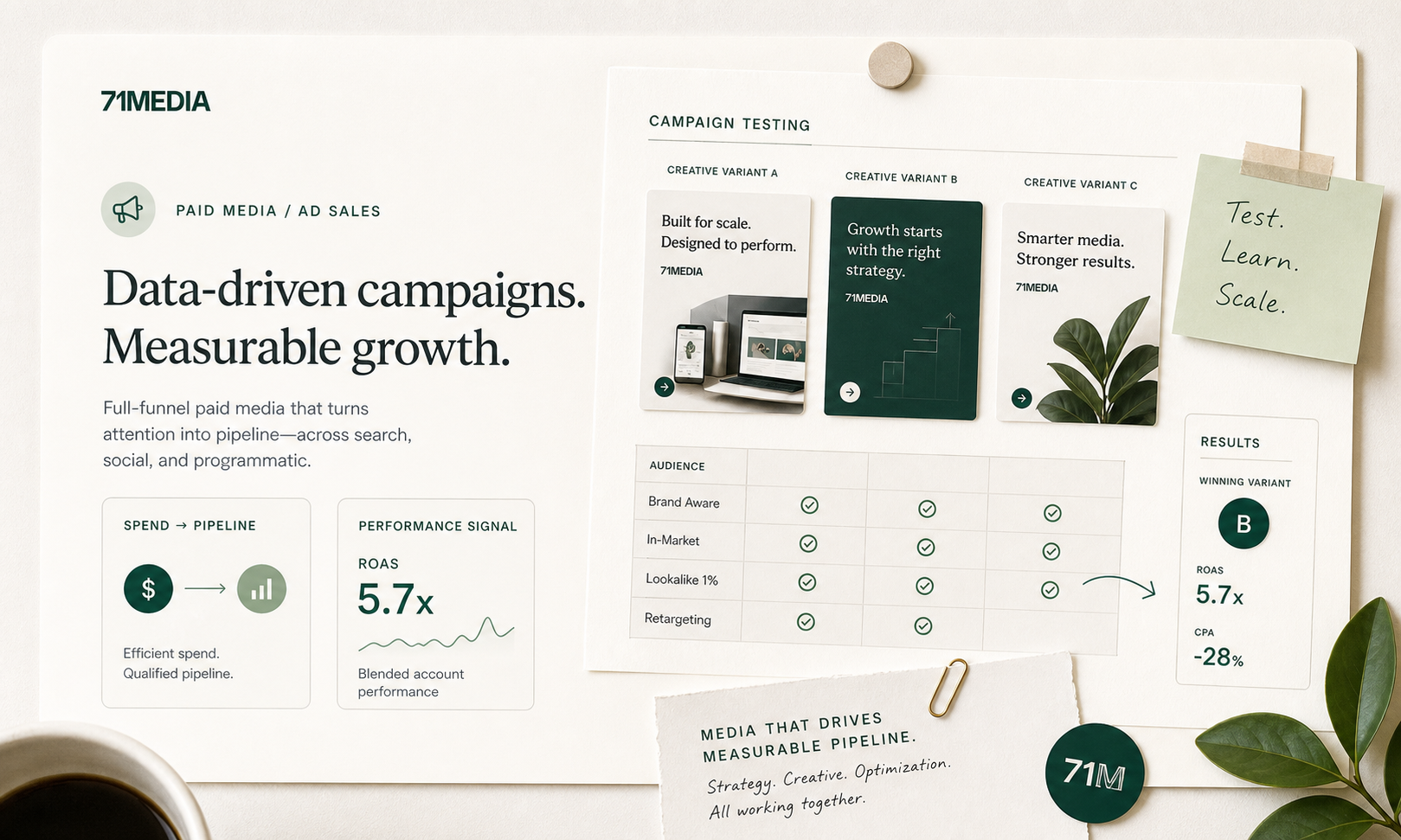 Paid Media service preview